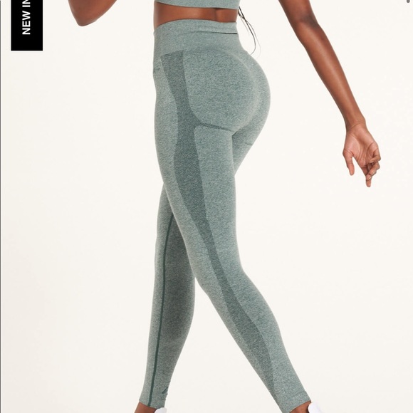 Pursue fitness x hopescope green marl leggings xs - Picture 2 of 11